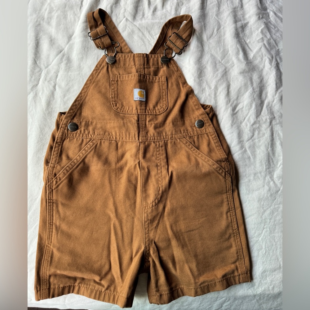 Carhartt Brown Kids Overalls